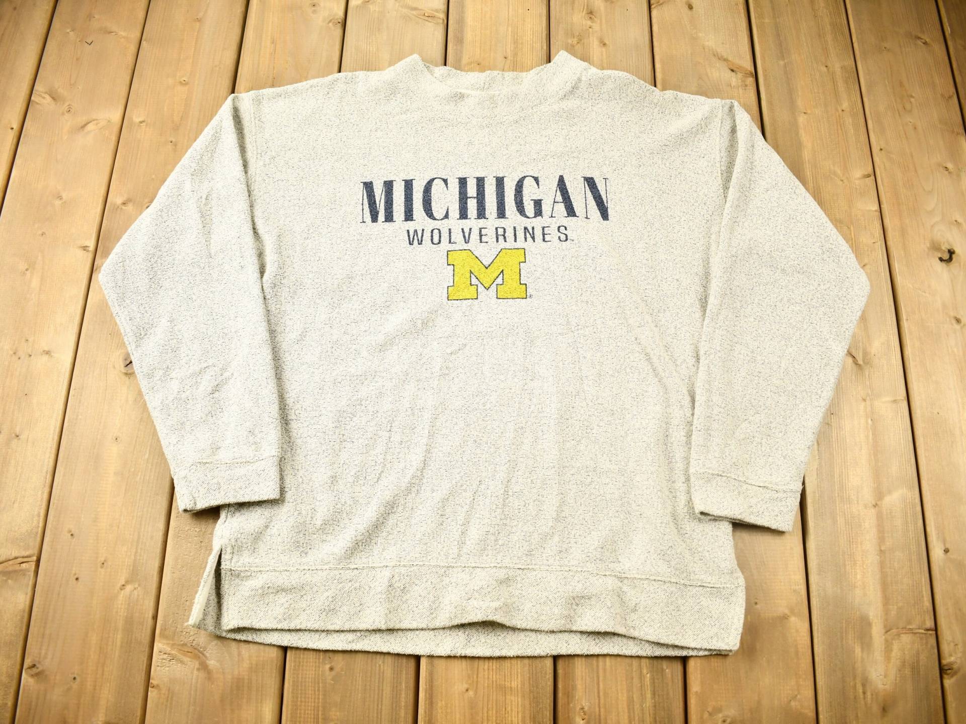 Vintage 1990S College Accessoires Damen Rundhals-Sweatshirt/Sportswear Americana von Lostboysvintage