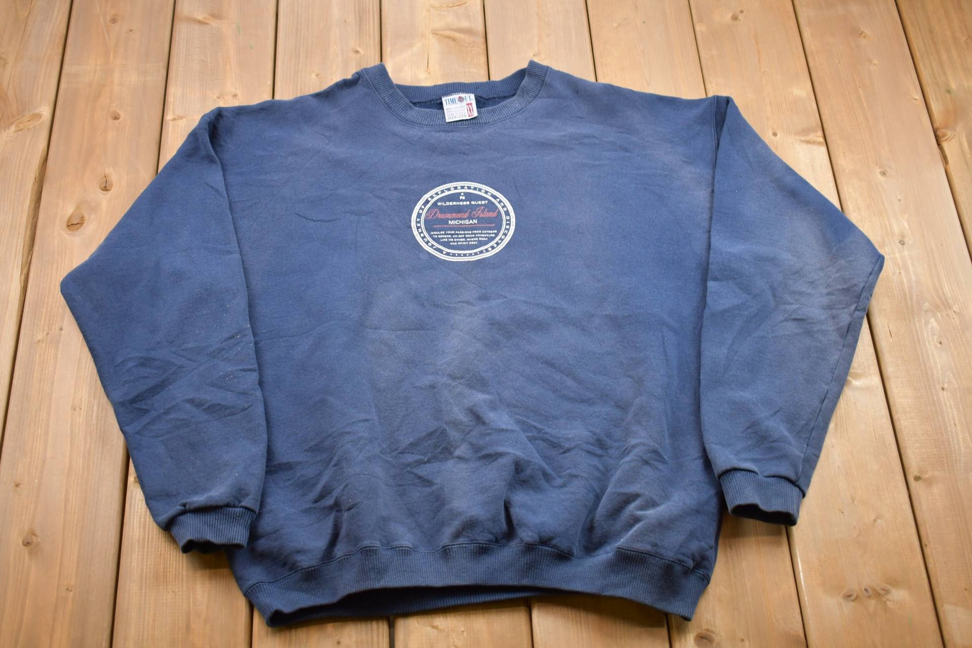 Vintage 1990S Diamond Island Sweatshirt/90Er Jahre Rundhalsausschnitt Souvenir Athleisure Reisen Und Tourismus Made in Usa von Lostboysvintage