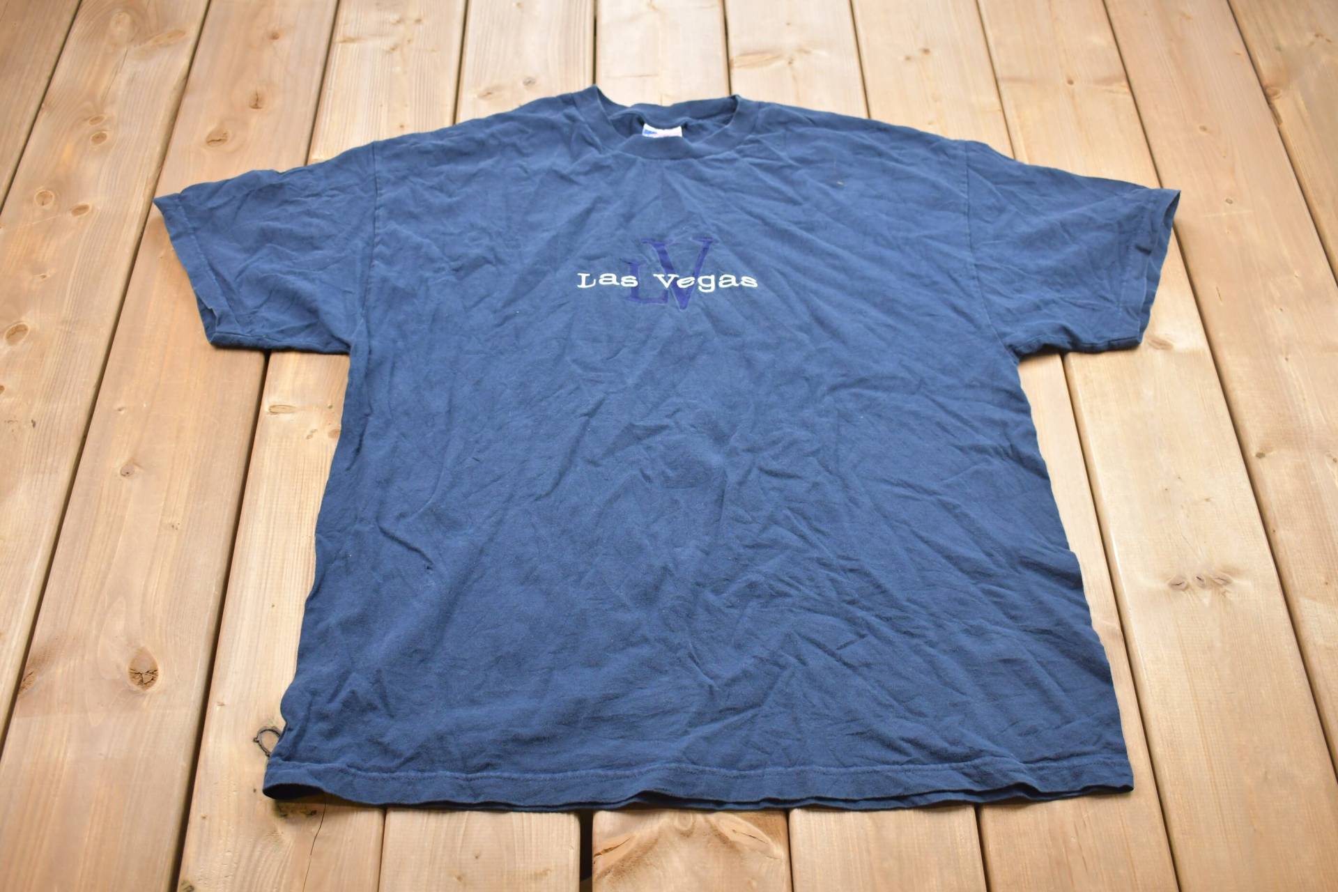 Vintage 1990S Las Vegas T-Shirt/Souvenir T Shirt Streetwear Made in Usa Urlaubs The Strip Reisen & Tourismus von Lostboysvintage