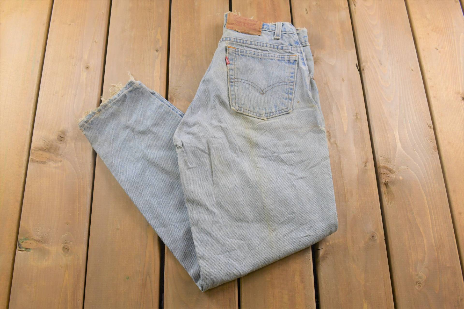 Vintage 1990S Levi's 560 Red Tab Jeans Größe 28 X 29/90S Denim Streetwear Fashion Made in Usa von Lostboysvintage