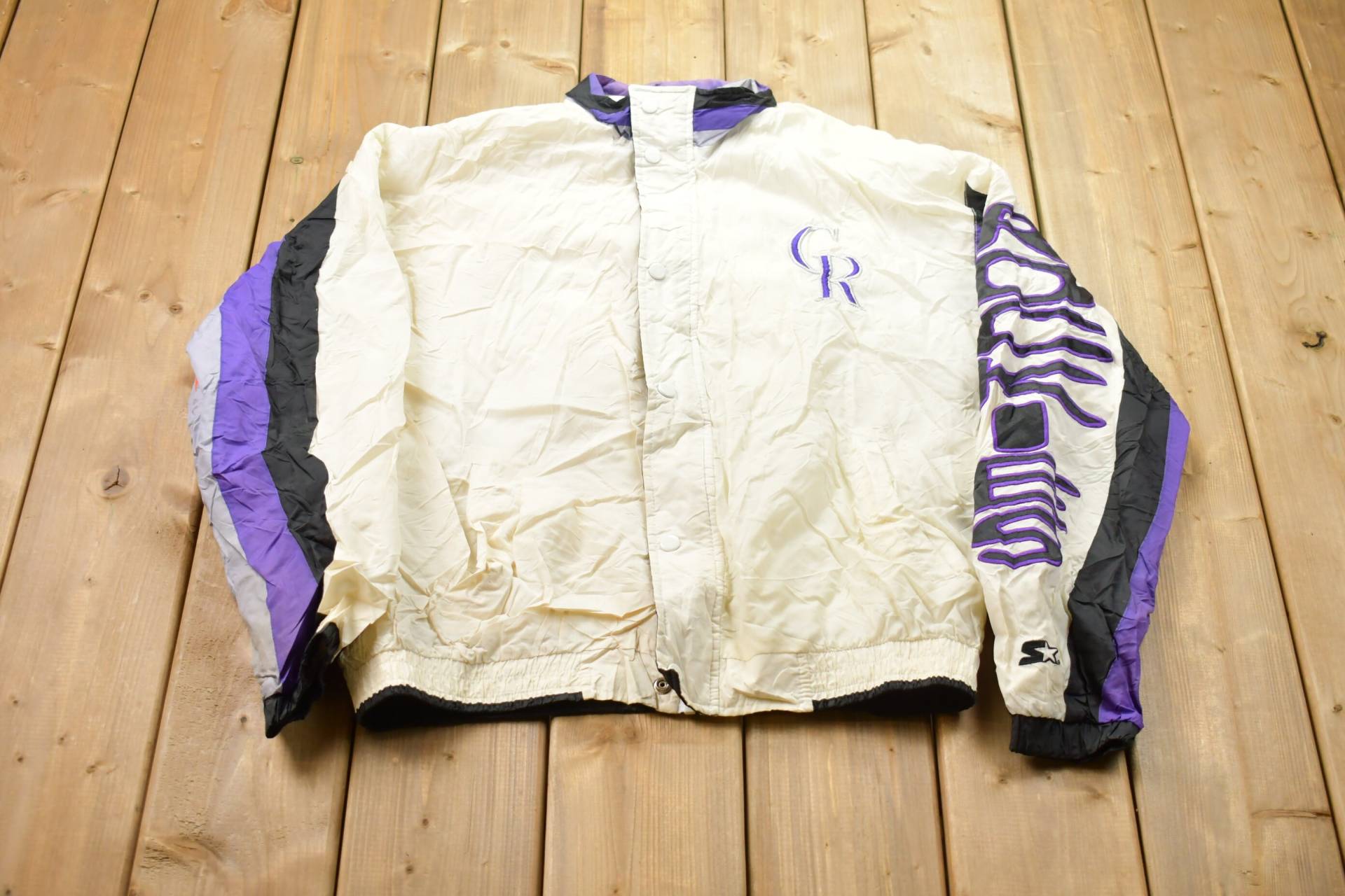 Vintage 1990Er Starter Colorado Rockies Mlb Jacke/Athleisure Sportswear Streetwear Fashion Windbreaker Made in Usa von Lostboysvintage