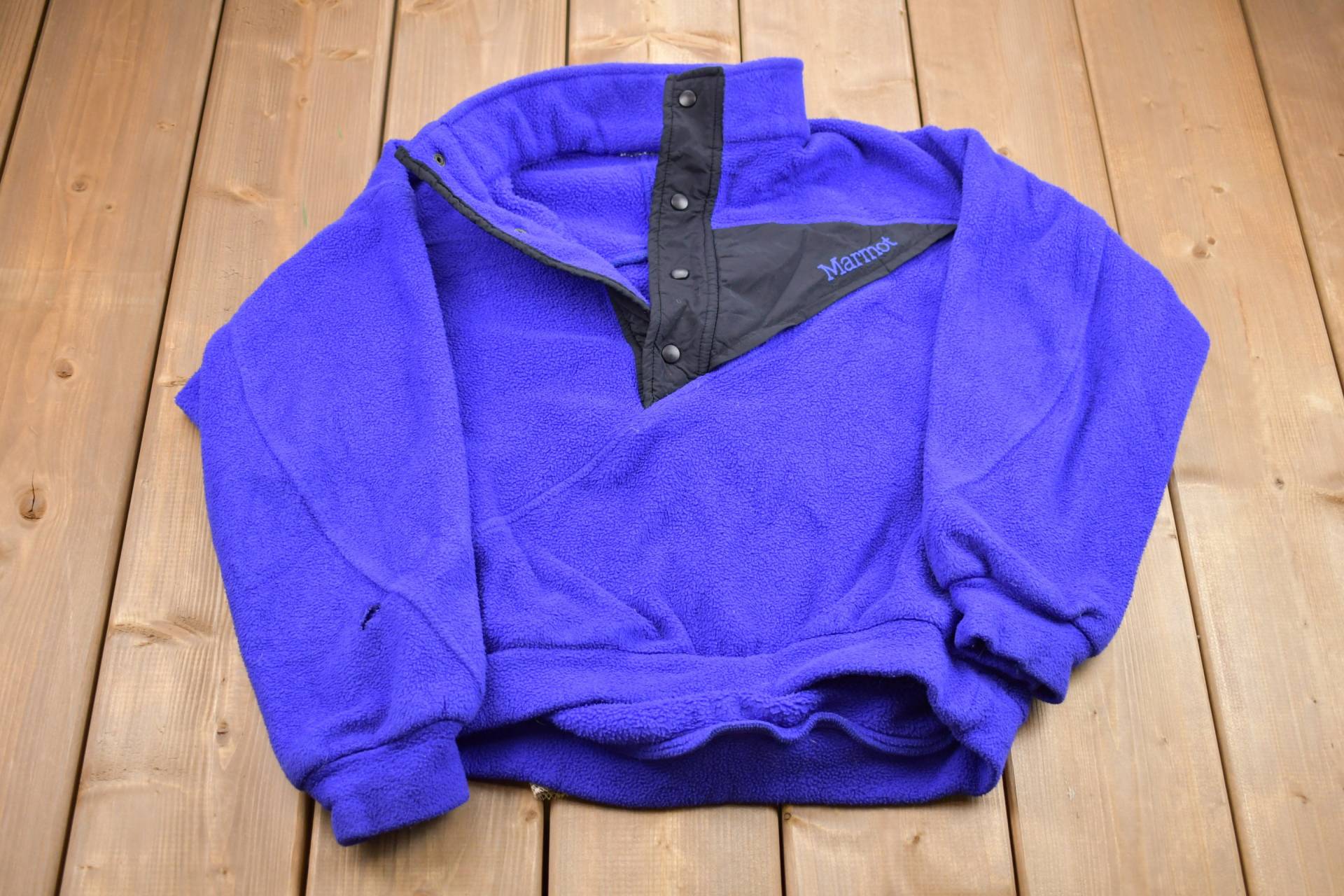 Vintage 1990S Murmeltier T-Snap Sweatshirt/90S Fleece Pullover Souvenir Athleisure Streetwear von Lostboysvintage