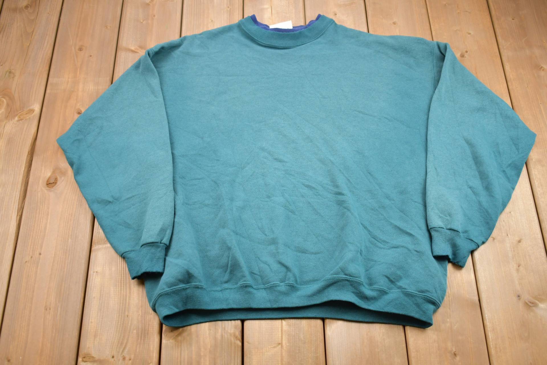 Vintage 1990Er Premium Heavyweight Crewneck Sweatshirt/90Er Souvenir Athleisure Streetwear Basic Crew von Lostboysvintage