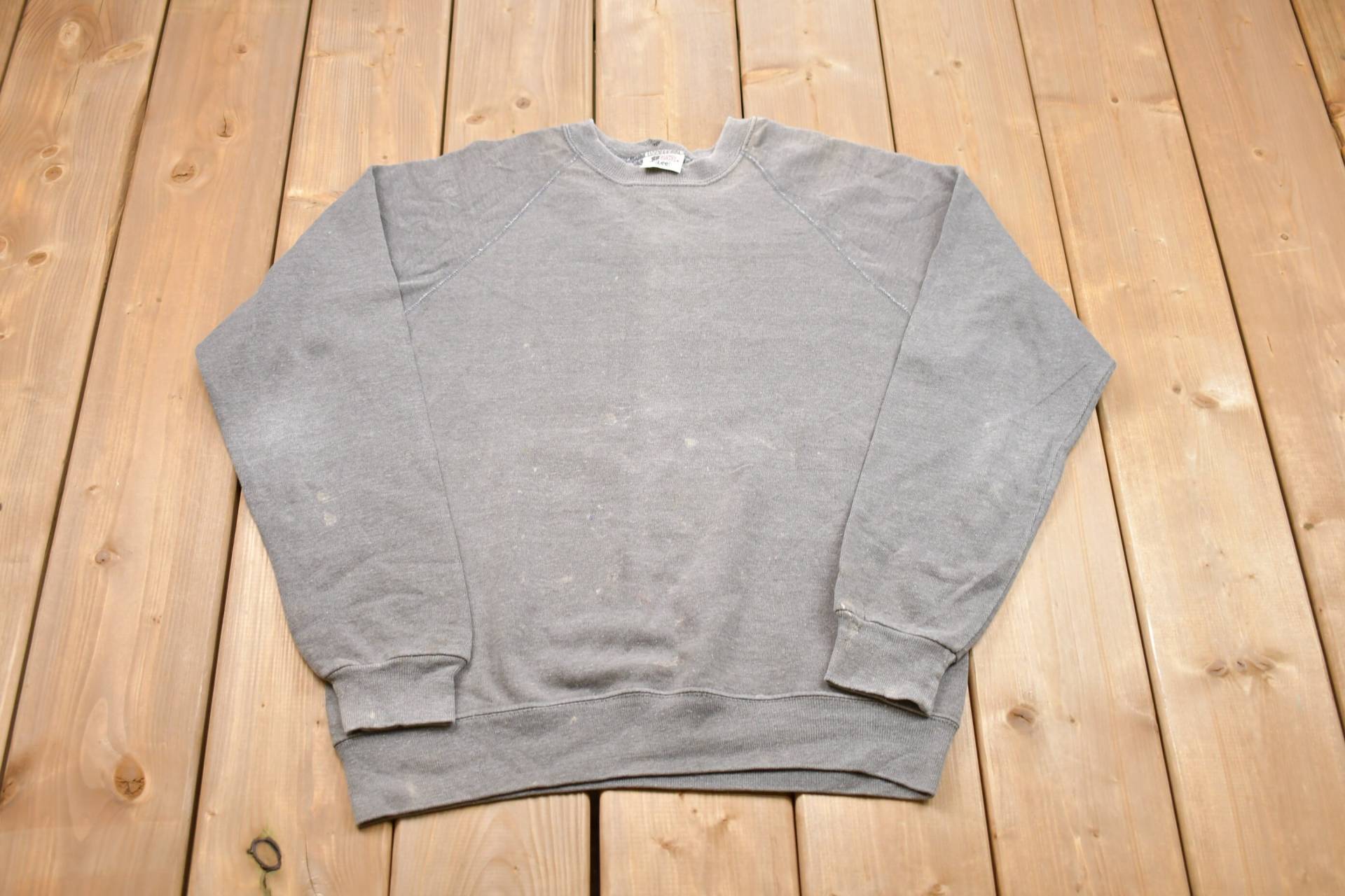 Vintage 1990S Sweatshirt Mit Rundhalsausschnitt/Made in Usa Essentials 90S Crewneck Athleisure Streetwear von Lostboysvintage