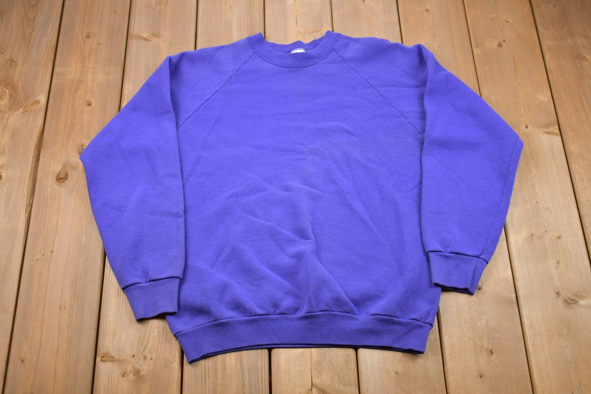 Vintage 1992 Fruit Of The Loom Made in Usa Raglan Crewneck Sweatshirt/90Er Souvenir Athleisure Streetwear von Lostboysvintage