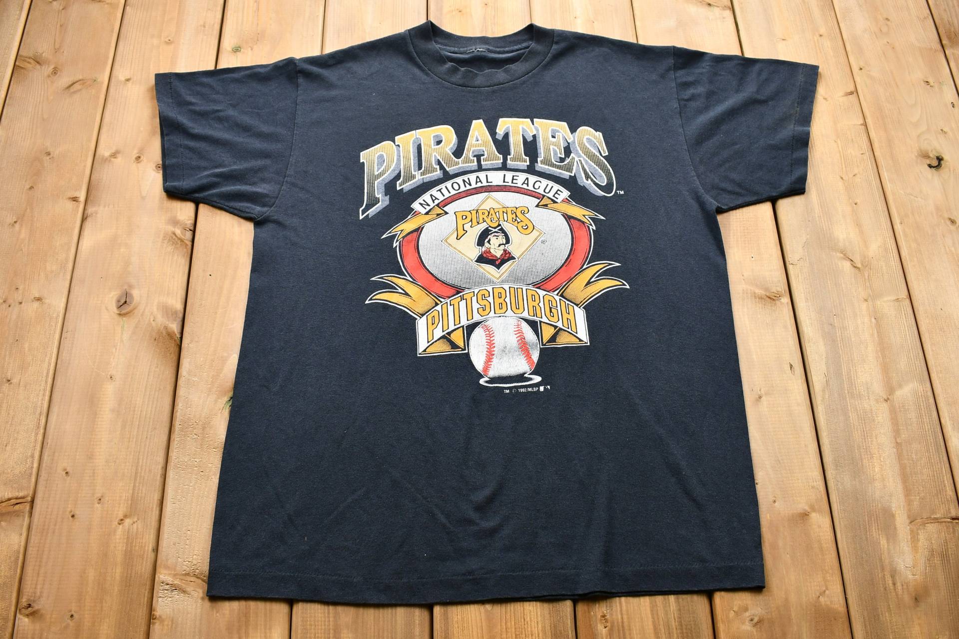 Vintage 1992 Pittsburgh Pirates T-Shirt/Single Stitch Mlb 90Er Streetwear Athleisure Sportswear Made in Usa Baseball von Lostboysvintage