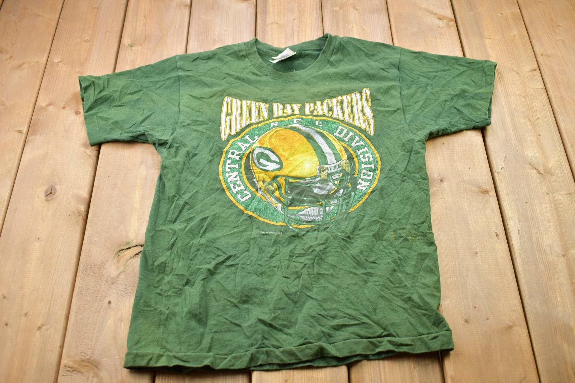 Vintage 1995 Green Bay Packers Grafik T-Shirt/80Er 90Er Jahre Streetwear Retro Style Single Stitch Made in Usa von Lostboysvintage