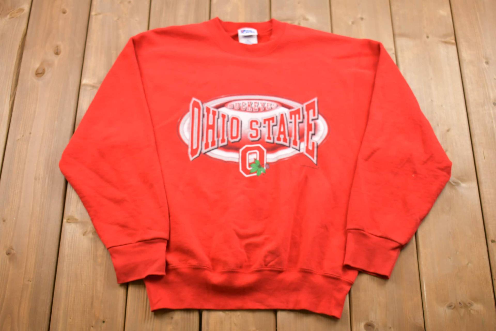 Jahrgang 1997 University Of Ohio State Collegiate Crewneck/Sweatshirt Bestickt Ncaa Sportbekleidung Athleisure von Lostboysvintage