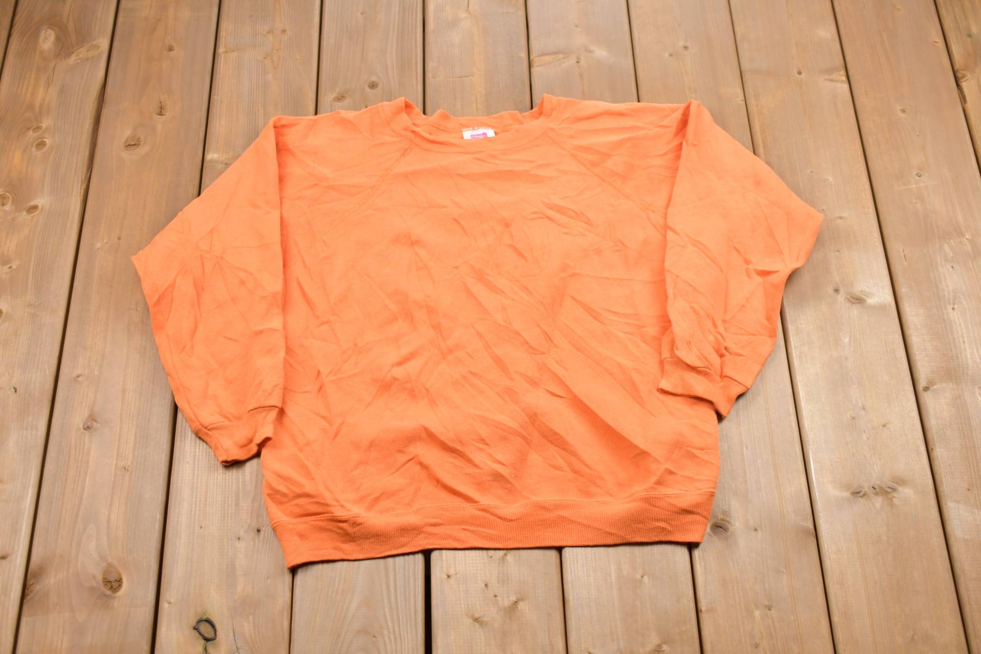 Vintage 80Er Jahre Hanes Basic Raglan Sweatshirt/Rundhals Essentials Athleisure Streetwear Basics Vintage 80Er Jahre Hanes Basic Raglan Sweatshirt/Rundhals Essentials Athleisure Streetwear Basics von Lostboysvintage