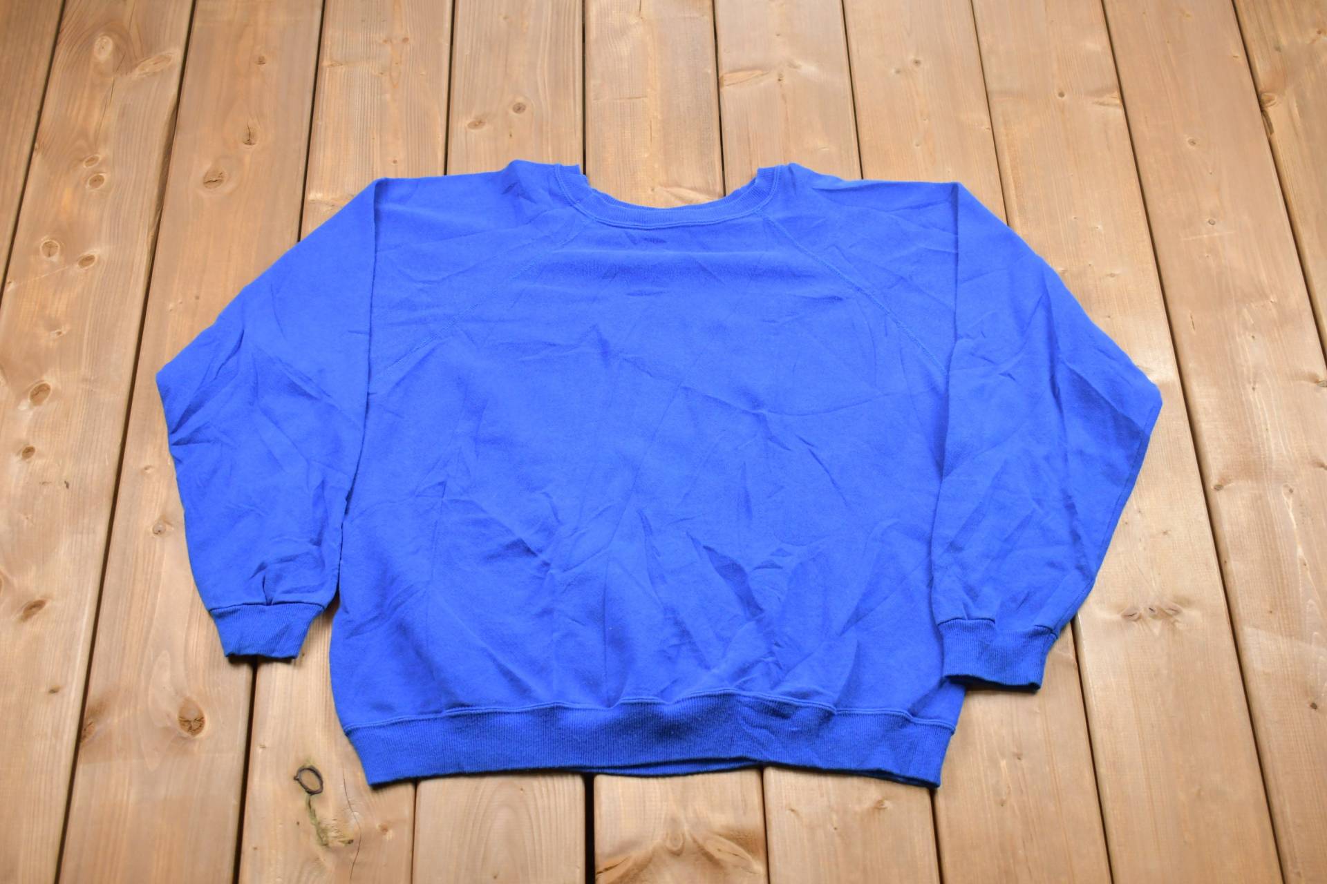 Vintage 80Er Jahre Hanes Sport Blank Raglan Sweatshirt/Rundhalsausschnitt Basics Athleisure Streetwear Vintage 80Er Jahre Hanes Sport Blank Raglan Sweatshirt/Rundhalsausschnitt Basics Athleisure Streetwear von Lostboysvintage