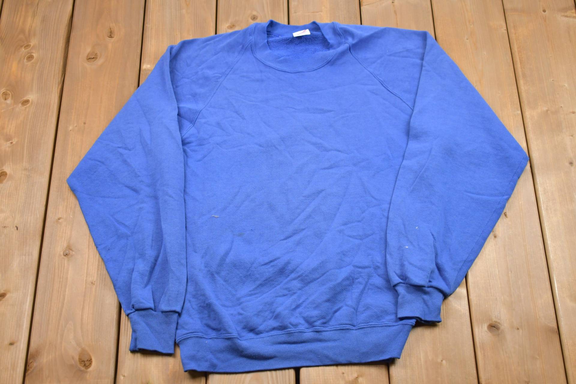 Vintage 80Er Jahre Raglan Sweatshirt/Rundhals Essentials Athleisure Streetwear Basics von Lostboysvintage