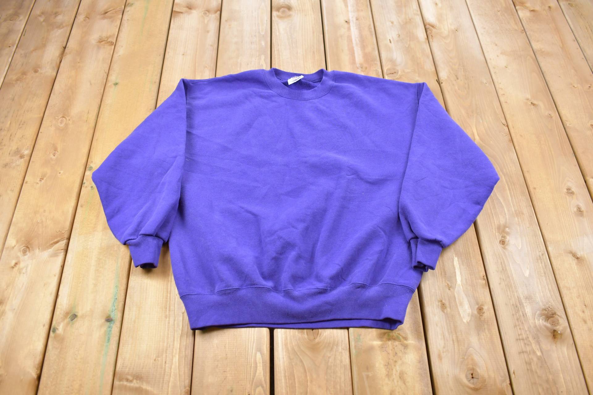 Vintage 1990Er Basic Crewneck Sweatshirt/Made in Usa 90Er Essentials Athleisure Streetwear von Lostboysvintage