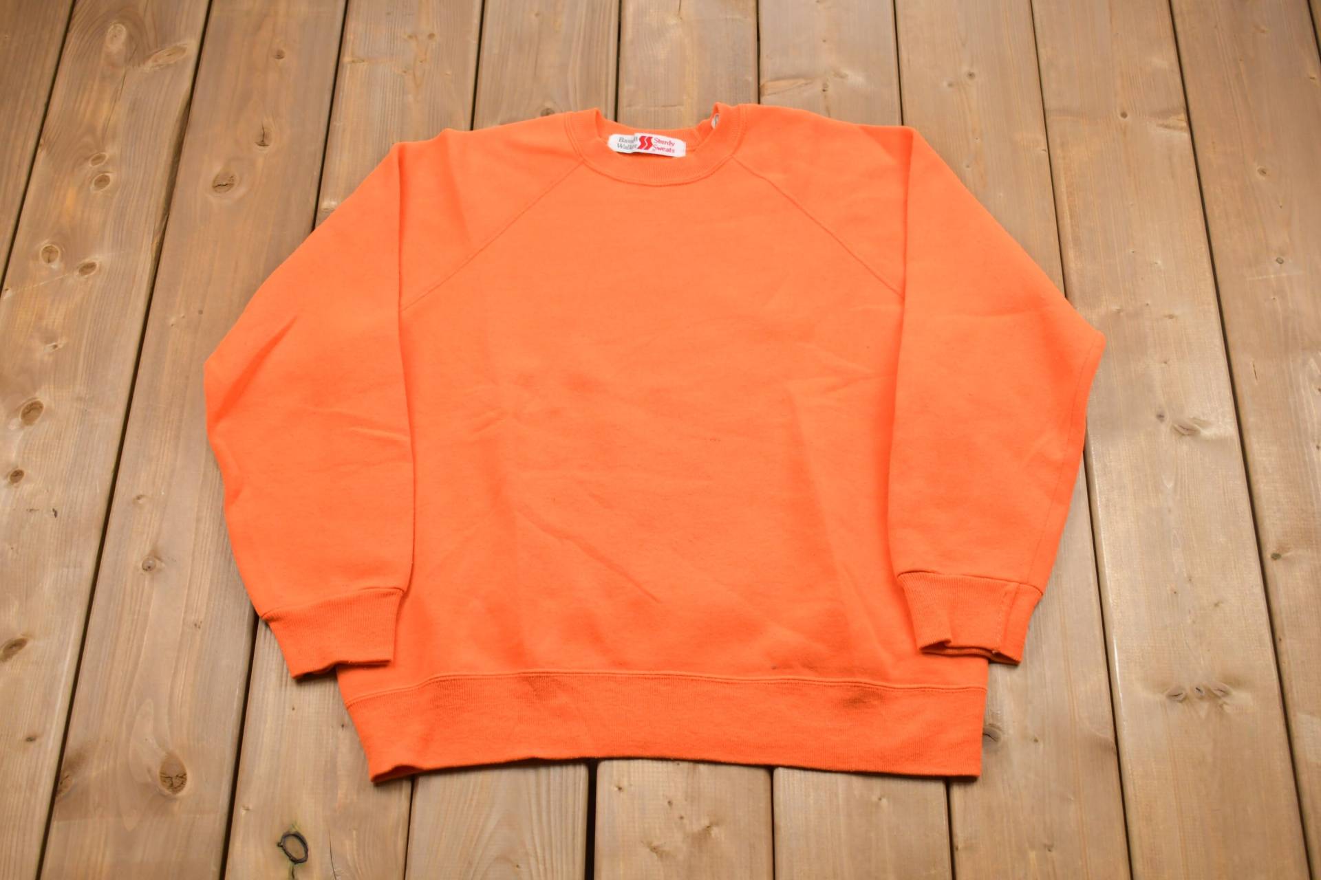 Vintage 1990Er Blank Essential Crewneck Sweatshirt/Made in Usa 90Er Athleisure Streetwear Basics von Lostboysvintage