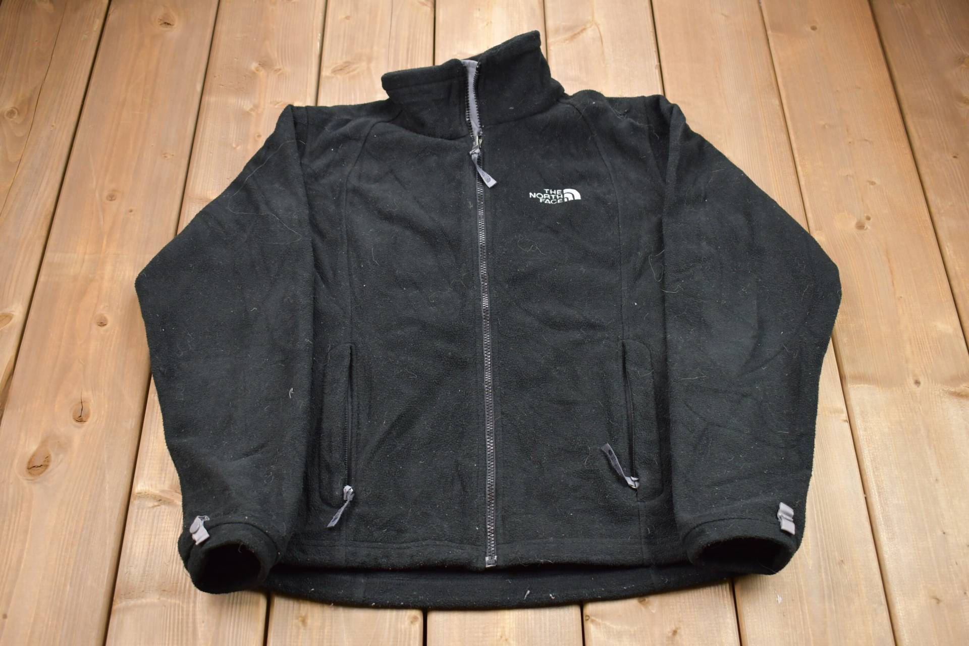 Vintage 90Er Jahre The North Face Full-Zip Fleece-Pullover Für Damen/Hoodie Full Zip Streetwear Athleisure Wandern Tnf von Lostboysvintage