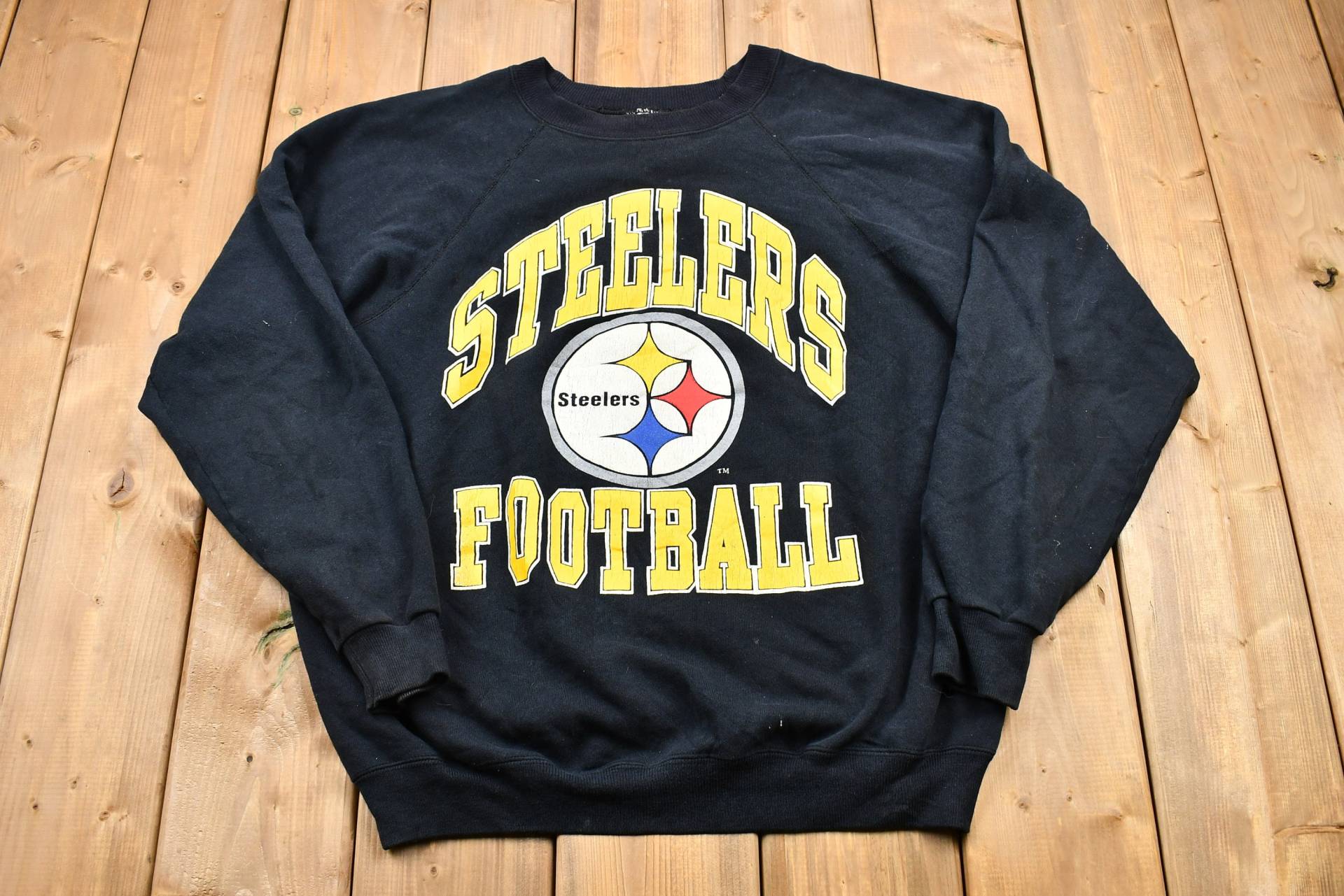 Vintage 90S Pittsburgh Steelers Sweatshirt Mit Rundhalsausschnitt/Nfl Crewneck Football Streetwear Retro Sportswear Athleisure von Lostboysvintage