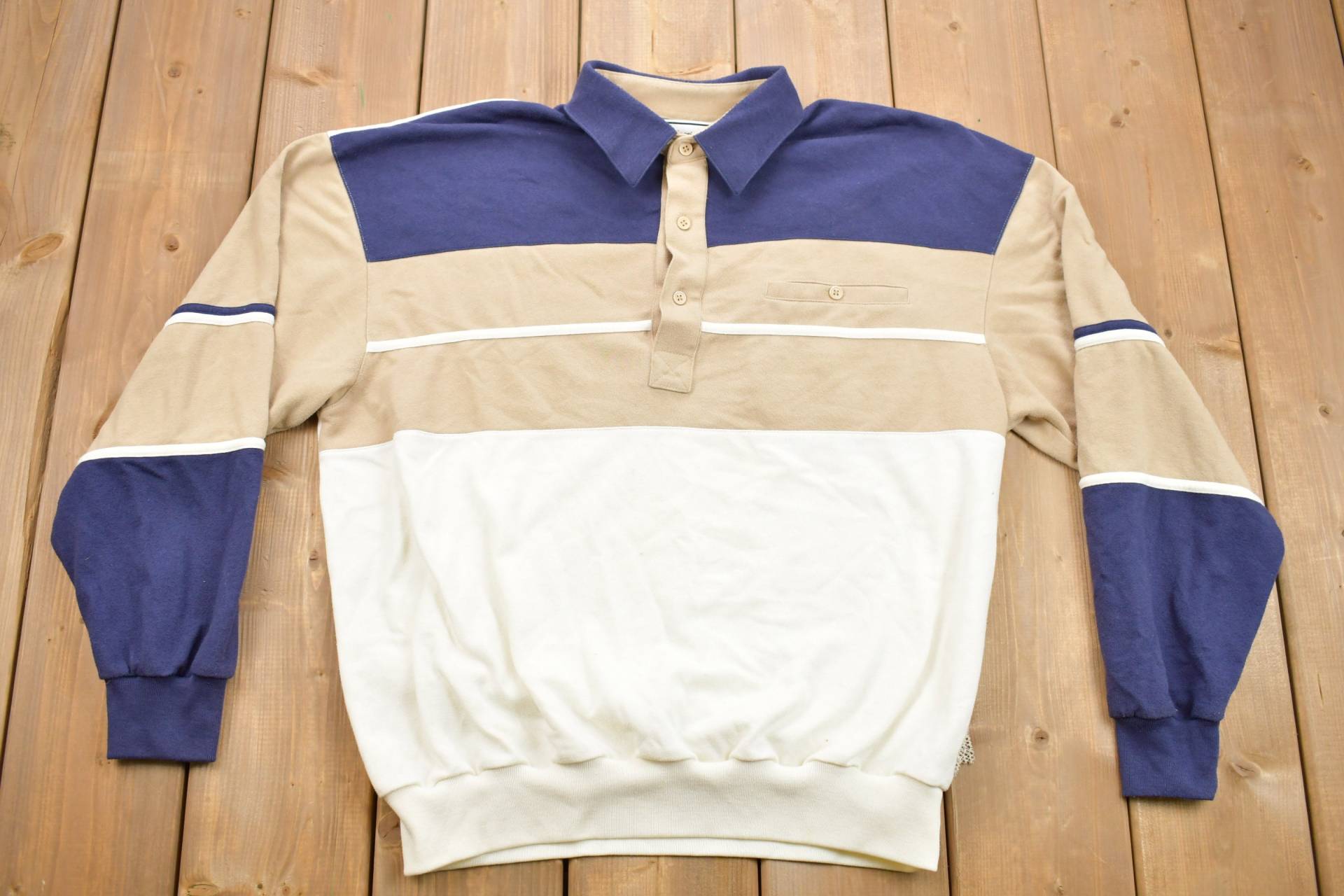 Vintage Knitted Classics Pullover/90Er Jahre Rundhals Muster Hand Gestrickt Sweatshirt Vintage Knitted Classics Pullover/90Er Jahre Rundhals Muster Hand Gestrickt Sweatshirt von Lostboysvintage