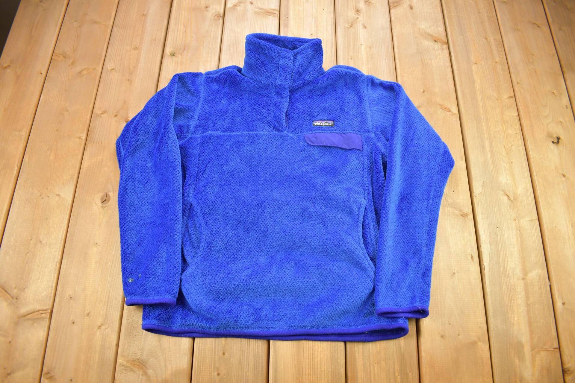 Vintage Patagonia Fleece T Snap Damen Sweatshirt/Quarter Button Sportbekleidung Outdoorsman Streetwear von Lostboysvintage