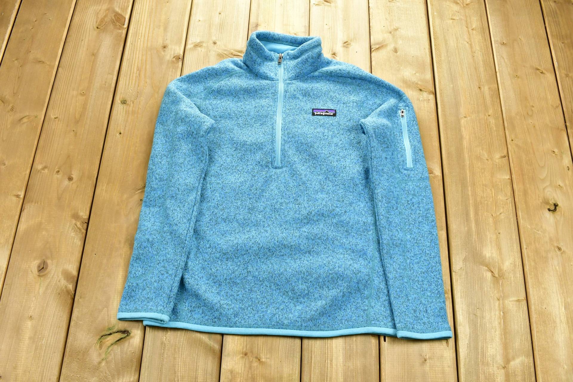 Vintage Patagonia Half Zip Fleece Damen Sweatshirt/Sportbekleidung 90Er Jahre Utility Streetwear Winterbekleidung Wandern von Lostboysvintage