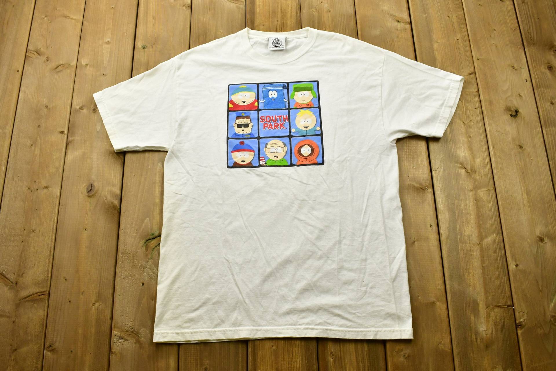 Vintage Y2K South Park Grafik T-Shirt/Tv Promo Druck Cartoon Comedy Central Streetwear Retro Stil von Lostboysvintage