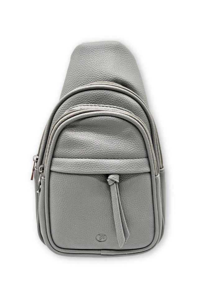 Lot83 Handtasche Rucksack Damen - FAYA - hellgrau, khaki von Lot83