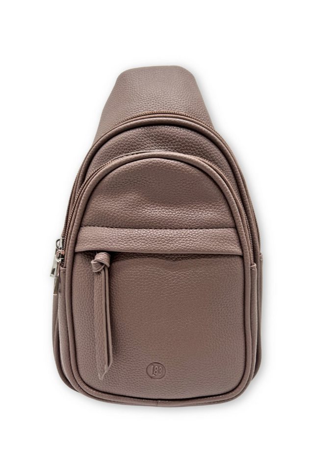 Lot83 Handtasche Rucksack Damen - FAYA - lever, taupe von Lot83