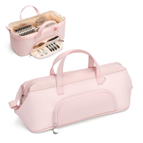 Lotour Hair Tools Reisetasche für Shark HD430 Flex Style/Dyson Haartrockner/Dyson Airwrap, tragbarer Reise-Organizer für Haaraufsätze (Rosa) von Lotour