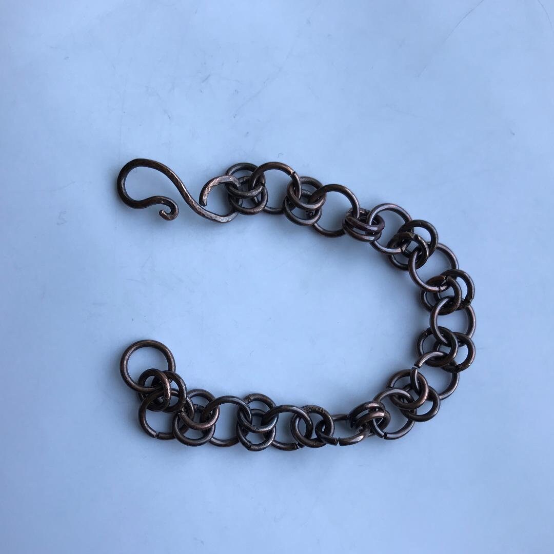 Lotsa Copper "Clutch" Massives Kupfer Gliederarmband Lotsa Copper "Clutch" Massives Kupfer Gliederarmband von LotsaCopper