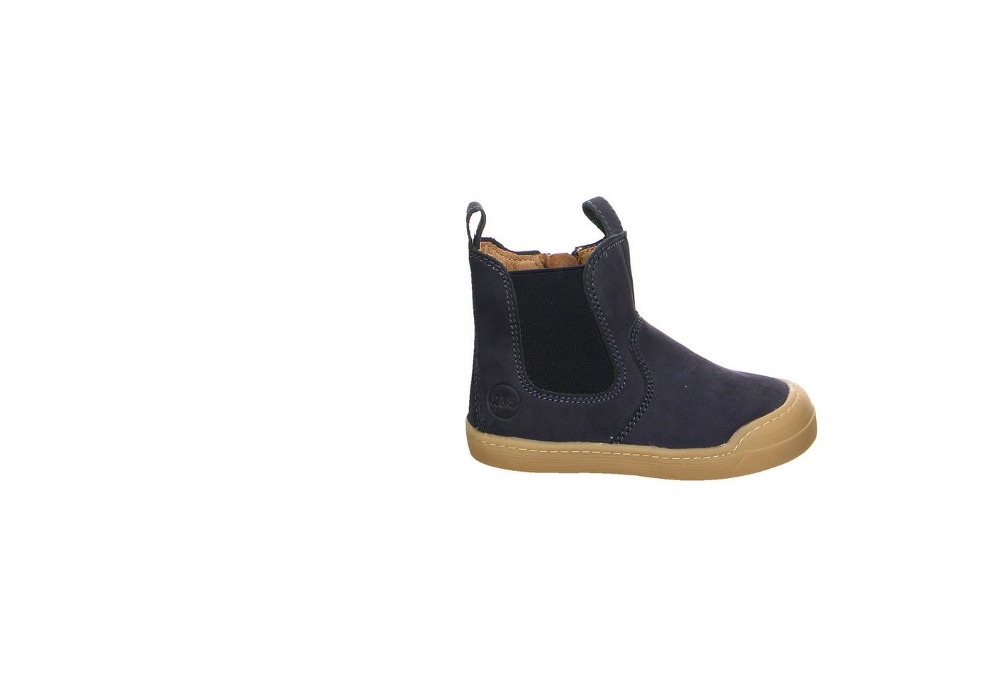 Lotta & Emil Lotta&emil First Step Janne Blau Nubuk Klettstiefel Winter Jungen blau Winterstiefelette von Lotta & Emil