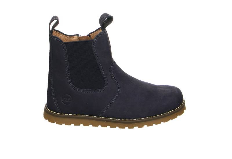 Lotta & Emil Lotta&emil Winter Blau Nubuk Klettstiefel Winter Mädchen blau Winterstiefelette von Lotta & Emil