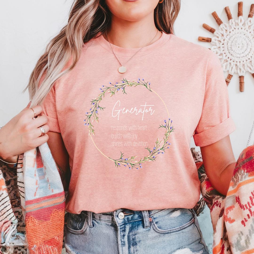Human Design Generator Shirt | Astrologie Typen Astrology Chart Oversized T-Shirt Energy Types Human Design Generator Shirt | Astrologie Typen Astrology Chart Oversized T-Shirt Energy Types von LottaCreative