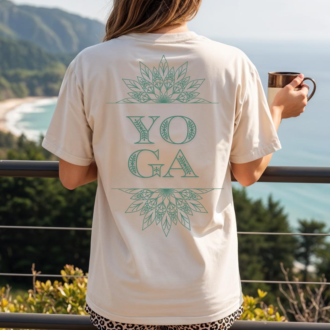 Yoga Shirt | Spirituelles Mandala Boho Namaste Geschenk Für Sie T-Shirt Love Yoga Shirt | Spirituelles Mandala Boho Namaste Geschenk Für Sie T-Shirt Love von LottaCreative