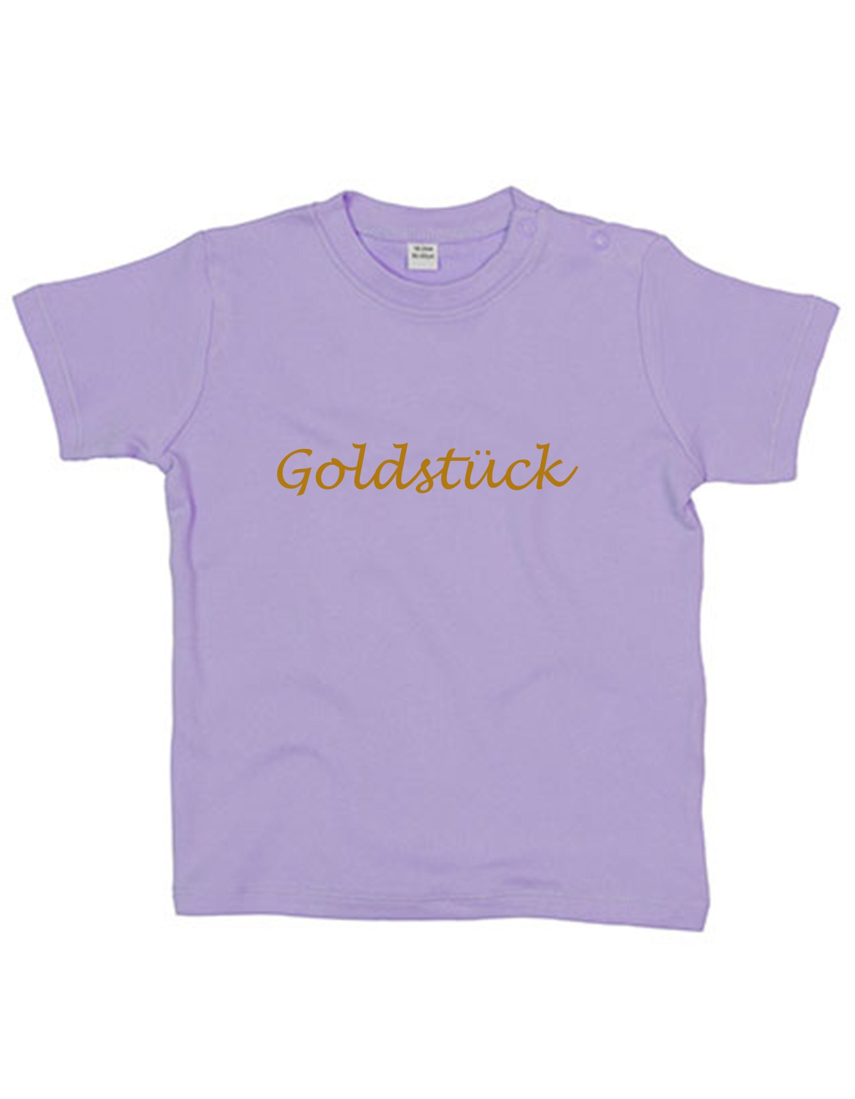 T-Shirt Goldstück Lila T-Shirt Goldstück Lila von LottasFashion