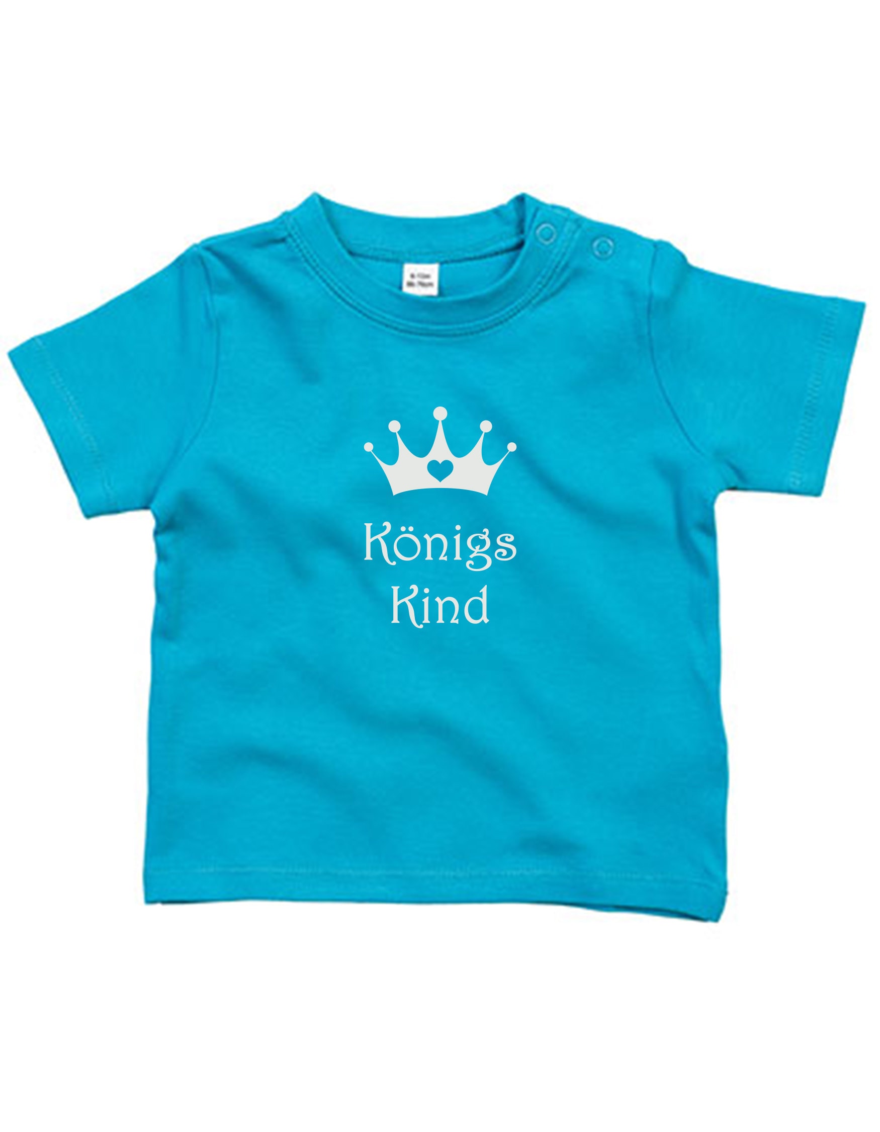 T-Shirt Königskind Blau T-Shirt Königskind Blau von LottasFashion
