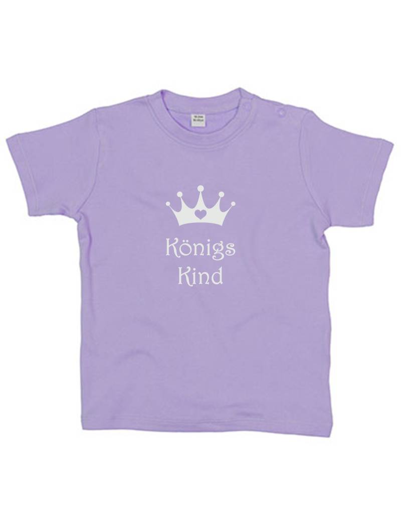 T-Shirt Königskind Lila T-Shirt Königskind Lila von LottasFashion