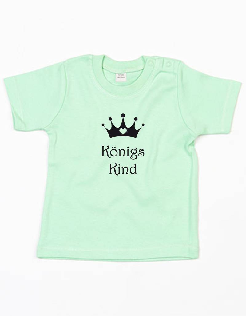 T-Shirt Königskind Lindgrün von LottasFashion