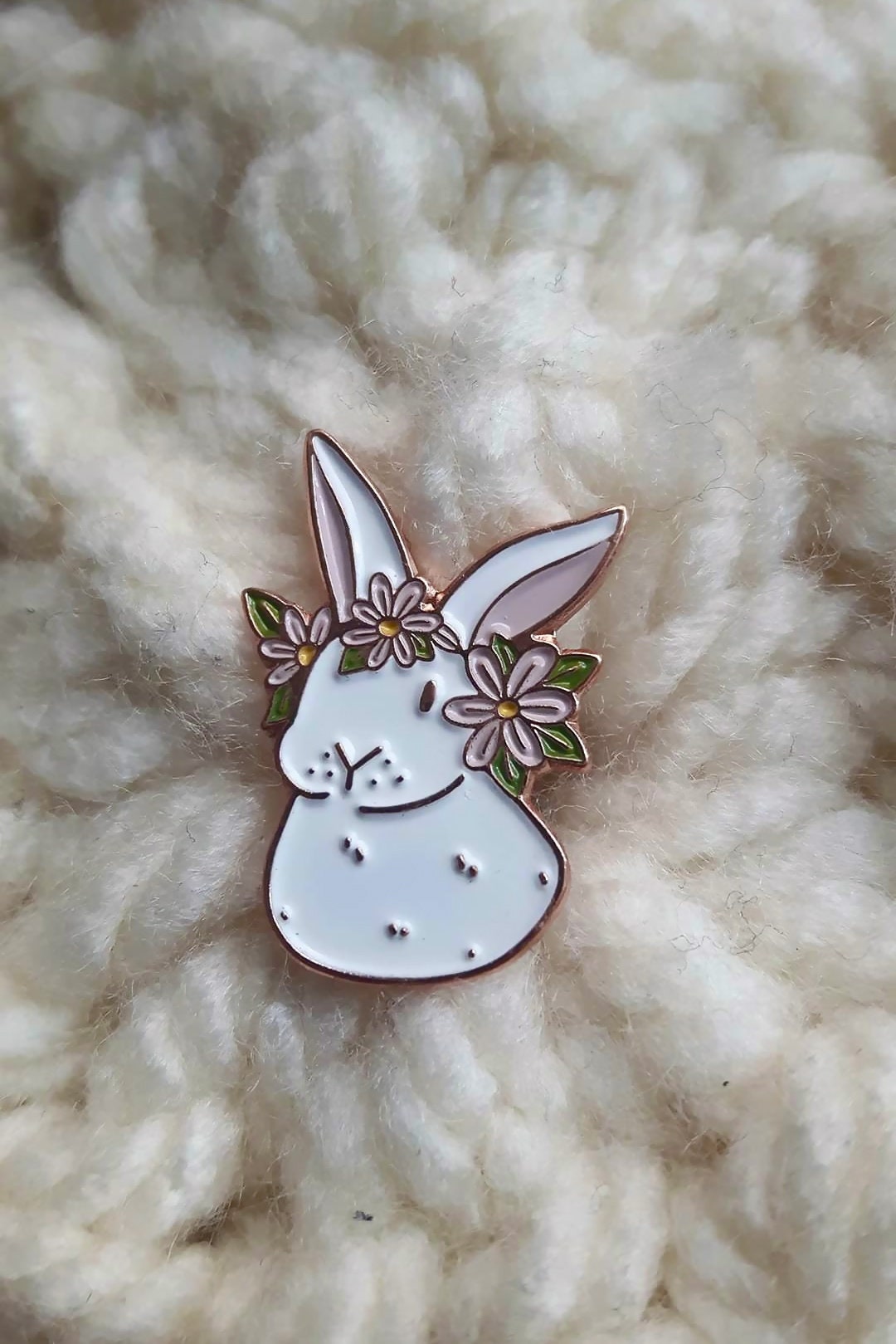Blumenkranz Hase von LottesIllustrations