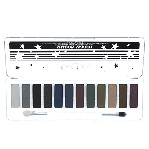 Lottie Shadow Swatch Lidschatten-Palette - The Smokes von Lottie London