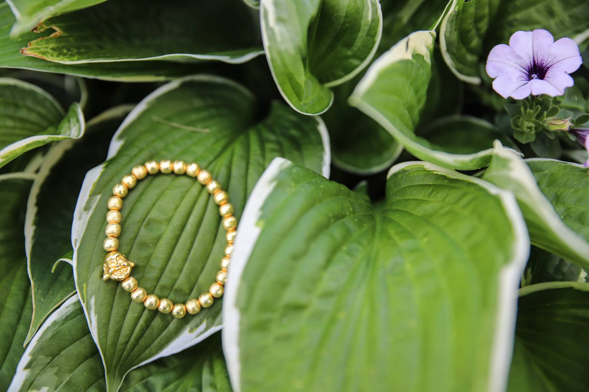 Gold Buddha Armband von LottieRaye