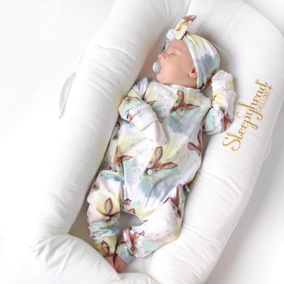 Bio Hasen Baby Strampler Lottie & Lysh Cotton Body von LottieandLysh