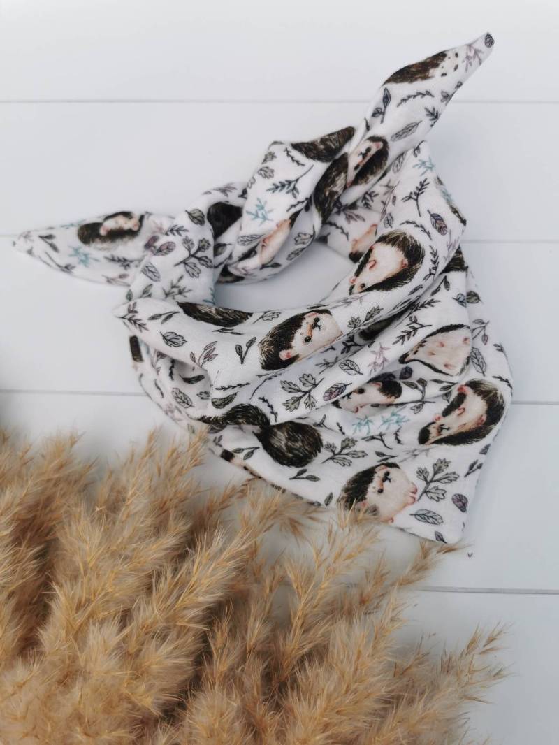 Musselintuch/Dreieckstuch Halstuch Für Kinder Und Babys Kleiner Igel Musselintuch/Dreieckstuch Halstuch Für Kinder Und Babys Kleiner Igel von LottiluShop