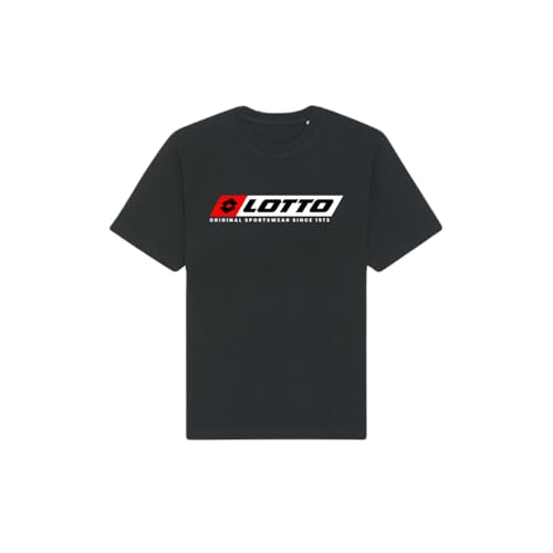 LOTTO Herren T-Shirt, Schwarz, XL von Lotto