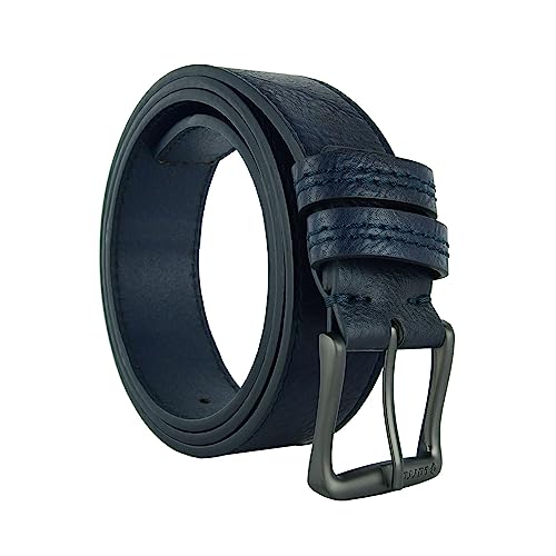 Lotto, Herren-Gürtel aus PU-Außenmaterial und Lederfutter, 4 cm Breite, kürzbar, mit Geschenkbox von Lotto