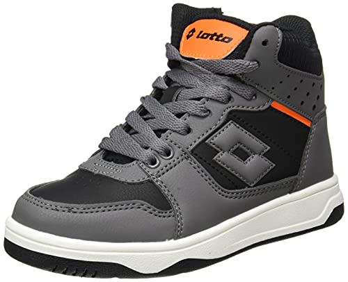 Lotto Basketop Iii AMF Nu Cl L Oxford-Schuh, Nero E Grigio, 27 EU von Lotto