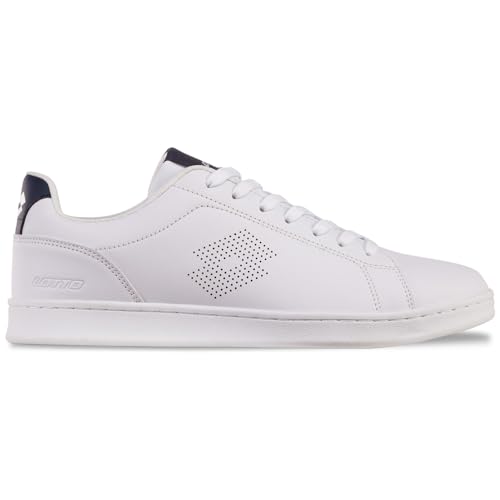 Lotto Burgas Unisex Sneaker, White/Black, 45 EU von Lotto