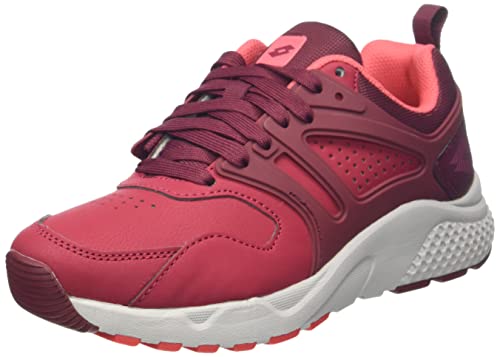 Lotto Damen Breeze X W Fitnessschuhe, Rot (Red CRD/Red COR 000), 38.5 EU von Lotto