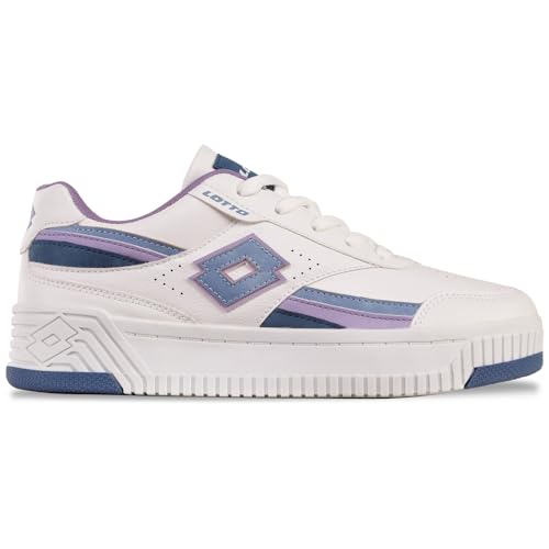 Lotto Damen PINADEE Women Sneaker, White/Midblue, 36 EU von Lotto