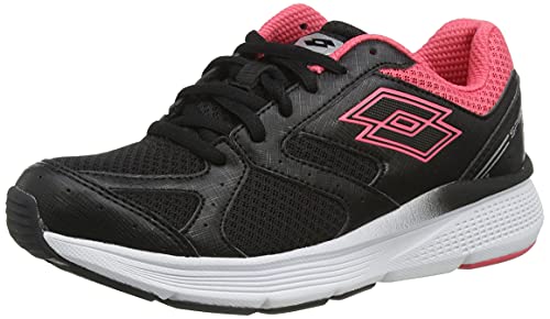 Lotto Damen SPEEDRIDE 6 VII W Gymnastikschuh, Schwarz und Rosa, 38 EU von Lotto