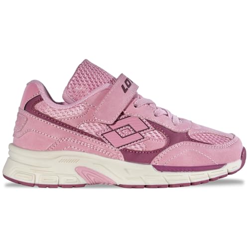 Lotto FLOWTIV K Unisex Kids Sneaker, Rose/DK.Rose, 35 EU Lotto FLOWTIV K Unisex Kids Sneaker, Rose/DK.Rose, 35 EU von Lotto