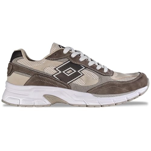 Lotto FLOWTIV Unisex Sneaker, Brown/Taupe, 42 EU von Lotto