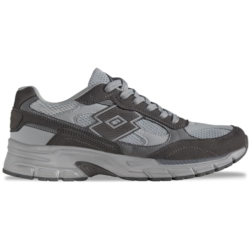 Lotto FLOWTIV Unisex Sneaker, Grey/LT.Grey, 46 EU von Lotto